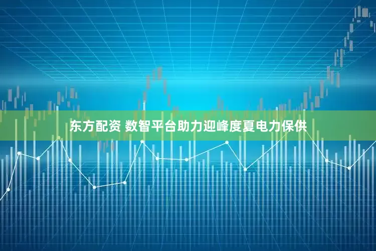 东方配资 数智平台助力迎峰度夏电力保供